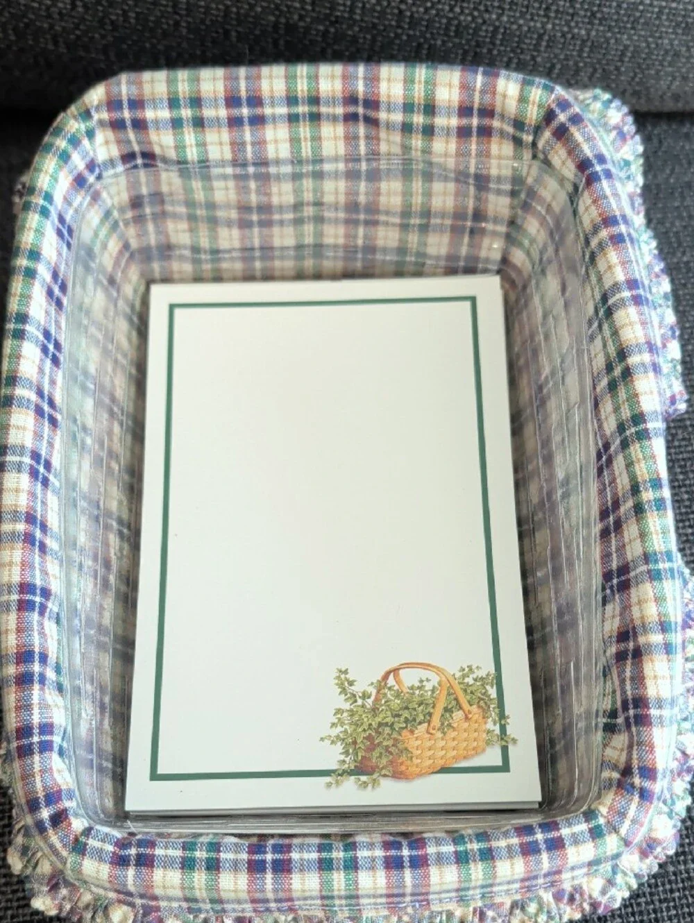Longaberger Writing Basket